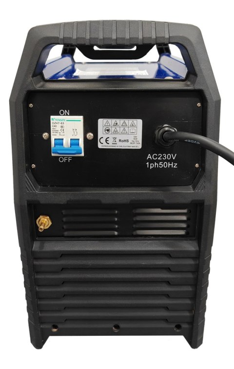 Zestaw - Spawarka inwertorowa z przyłbicą samościemniającą TIG AC/DC-201PULSE