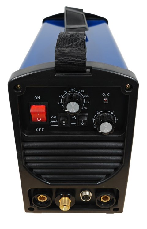 Zestaw - Spawarka inwertorowa z przyłbicą samościemniającą TIG/MMA-200