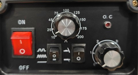 Zestaw - Spawarka inwertorowa z przyłbicą samościemniającą TIG/MMA-200