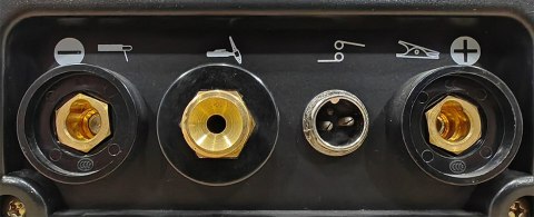 Zestaw - Spawarka inwertorowa z przyłbicą samościemniającą TIG/MMA-200