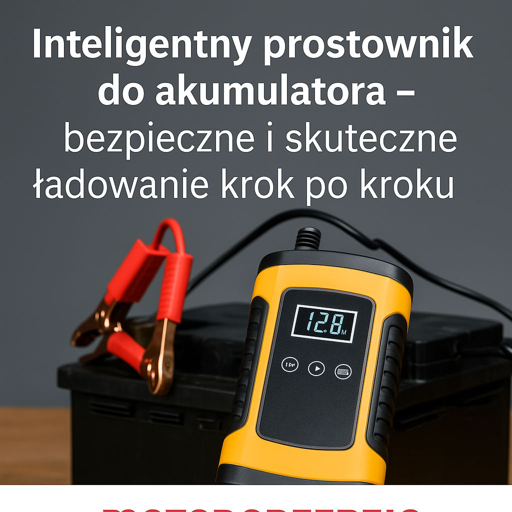Inteligentny prostownik do akumulatora – bezpieczne i skuteczne ładowanie krok po kroku